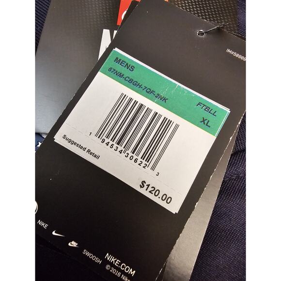 Nike On Field Chicago Bears #39 Eddie Jackson Football Jersey Mens Size XL - Picture 8 of 15